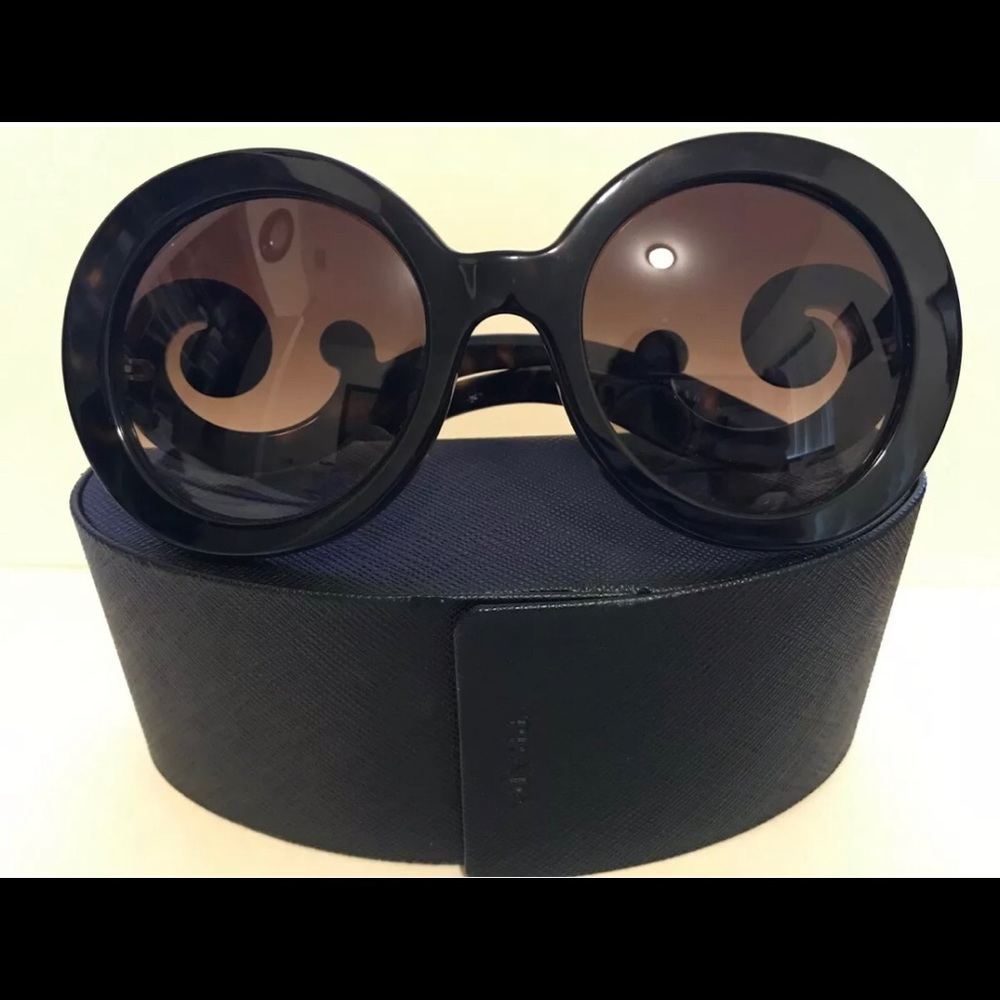 Prada 27NS Round Sunglasses